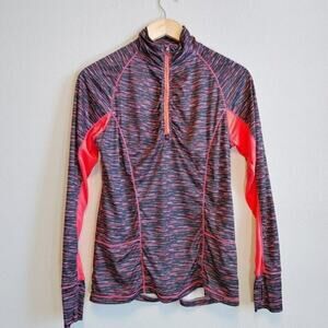 Fila Top Quarter Zip Thumb Holes Sz M